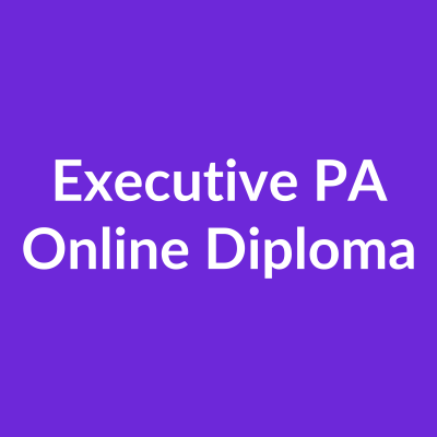 Executive PA Diploma Level 3 online course UK