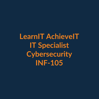 IT Specialist Cybersecurity Course UK INF-105