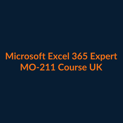 Microsoft Excel 365 Expert MO-211 course UK