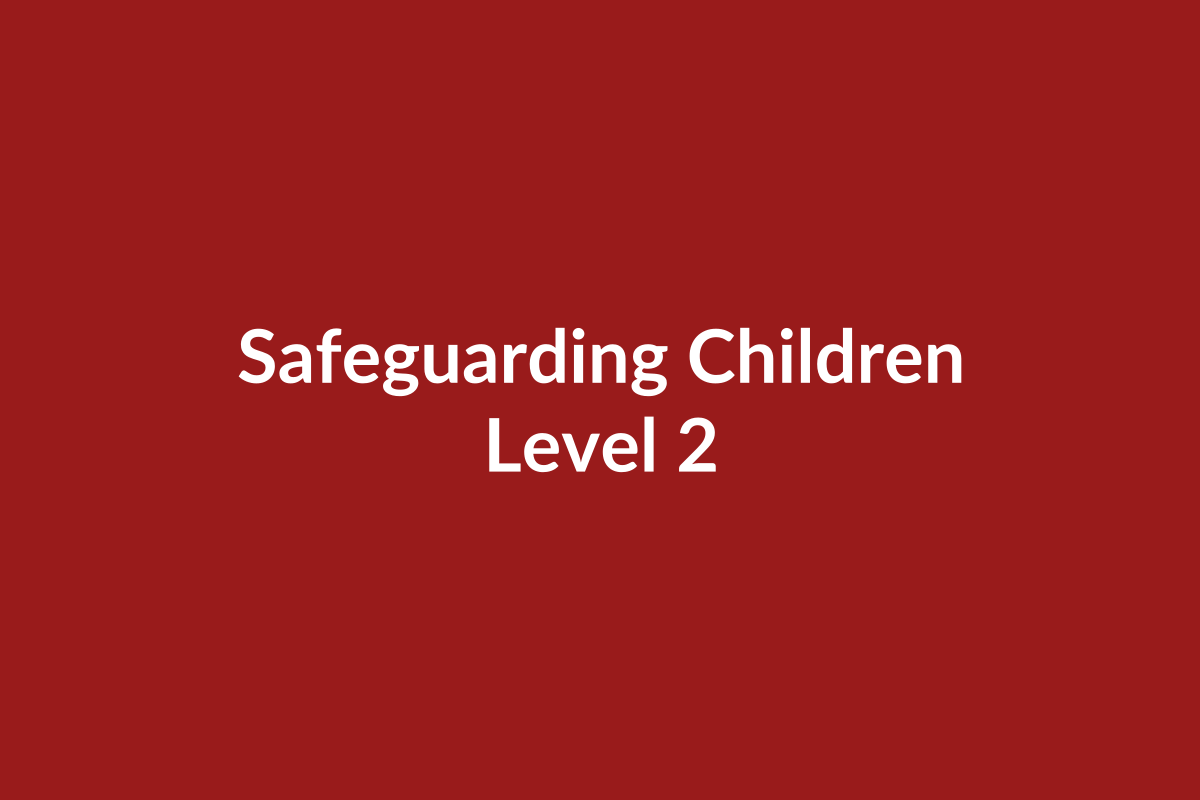 Safeguarding Children Level 2 online course UK