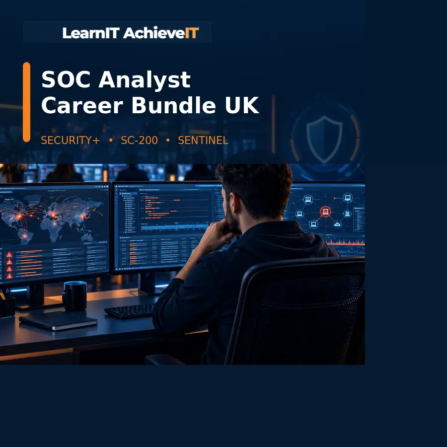 SOC Analyst Career Bundle UK Security+ SC-200 and Sentinel – LearnIT AchieveIT