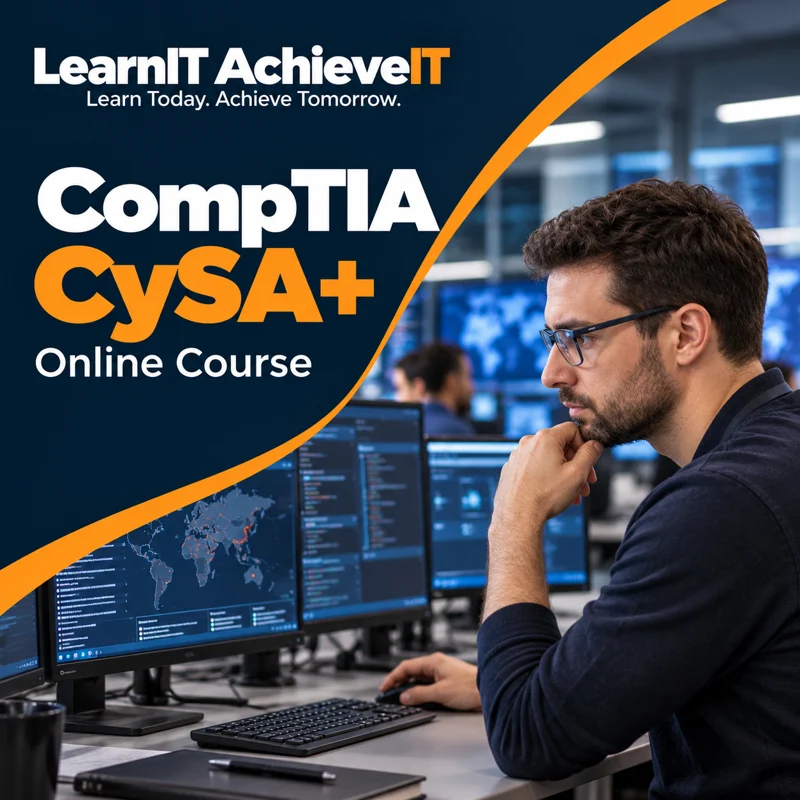 CompTIA CySA+ CS0-004 Course UK – Current 2026 Exam Training — LearnIT AchieveIT