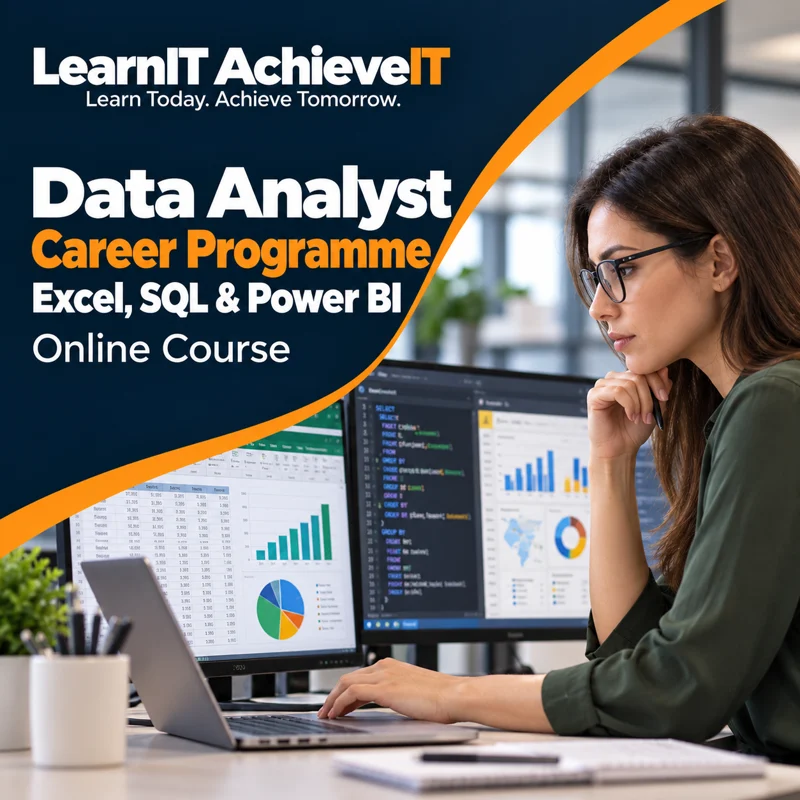 Data Analyst Career Programme UK – Excel, SQL & Power BI — LearnIT AchieveIT