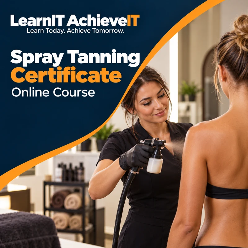Spray Tanning Certificate Online Course UK — LearnIT AchieveIT