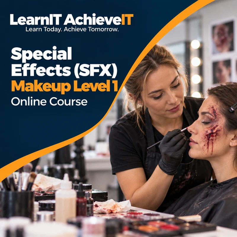 Special Effects (SFX) Makeup Level 1 Online Course UK — LearnIT AchieveIT