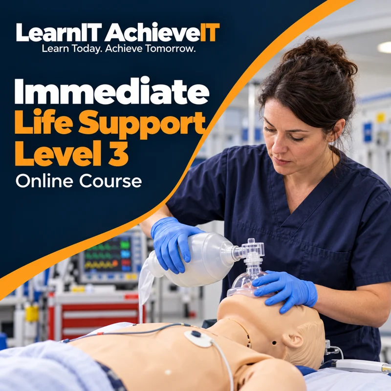 Immediate Life Support Level 3 Online Course UK — LearnIT AchieveIT