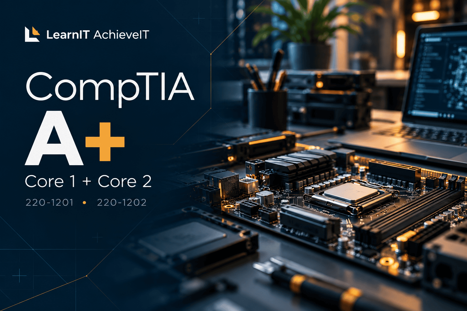 CompTIA A+ hardware certification training